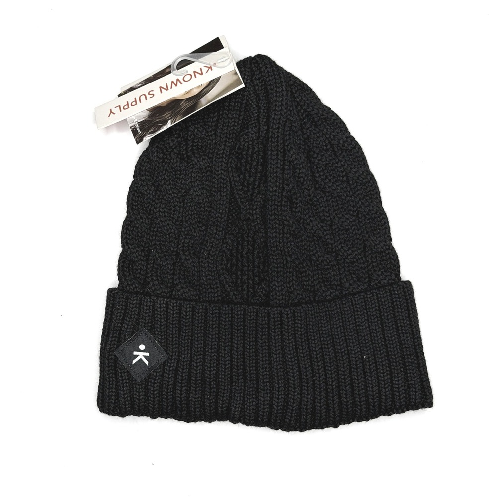 Known Supply Everest Beanie - Black‎ NWT